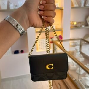 Bolso mini de Lujo Negro