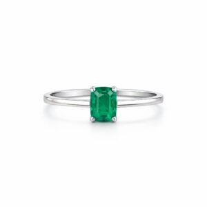Anillo Lineal Esmeralda L