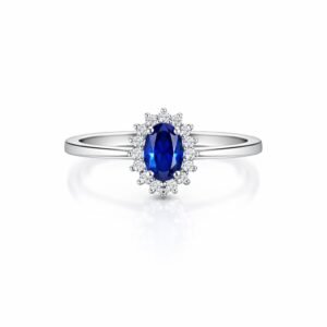 Anillo Lady Di Zafiro L