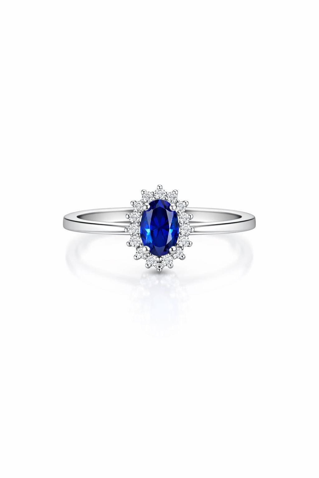 Anillo Lady Di Zafiro L