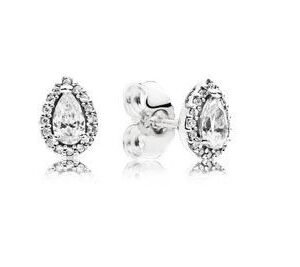 Aretes Gota Plata