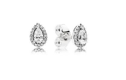 Aretes Gota Plata
