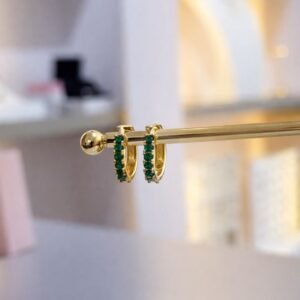 Candonga Pequeña Verde Oro L 18 k