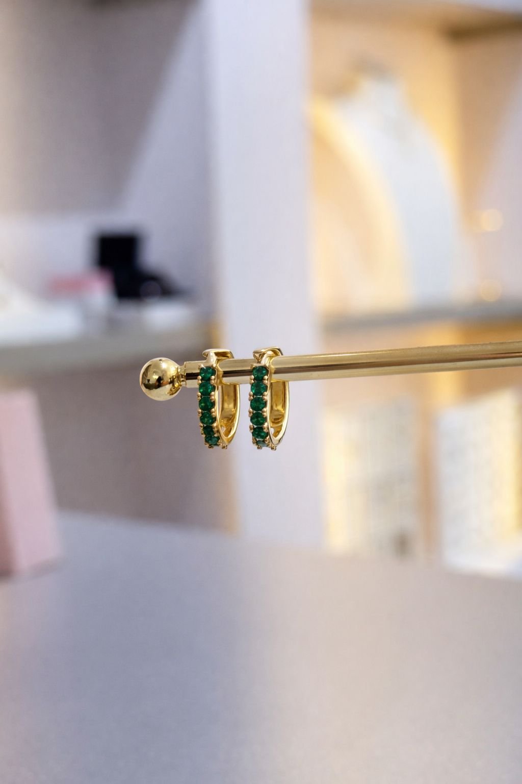 Candonga Pequeña Verde Oro L 18 k
