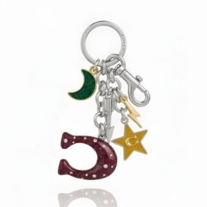 Llavero Bling C Plateado